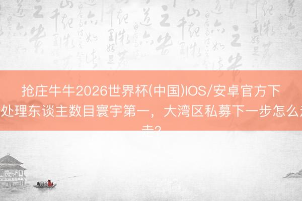 抢庄牛牛2026世界杯(中国)IOS/安卓官方下载 处理东谈主数目寰宇第一，大湾区私募下一步怎么走？